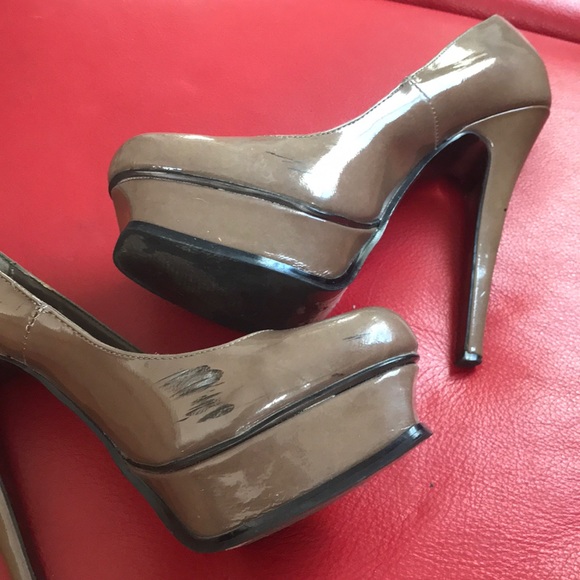 Steve Madden 6,5  M  real leather platform shoes - Picture 8 of 8